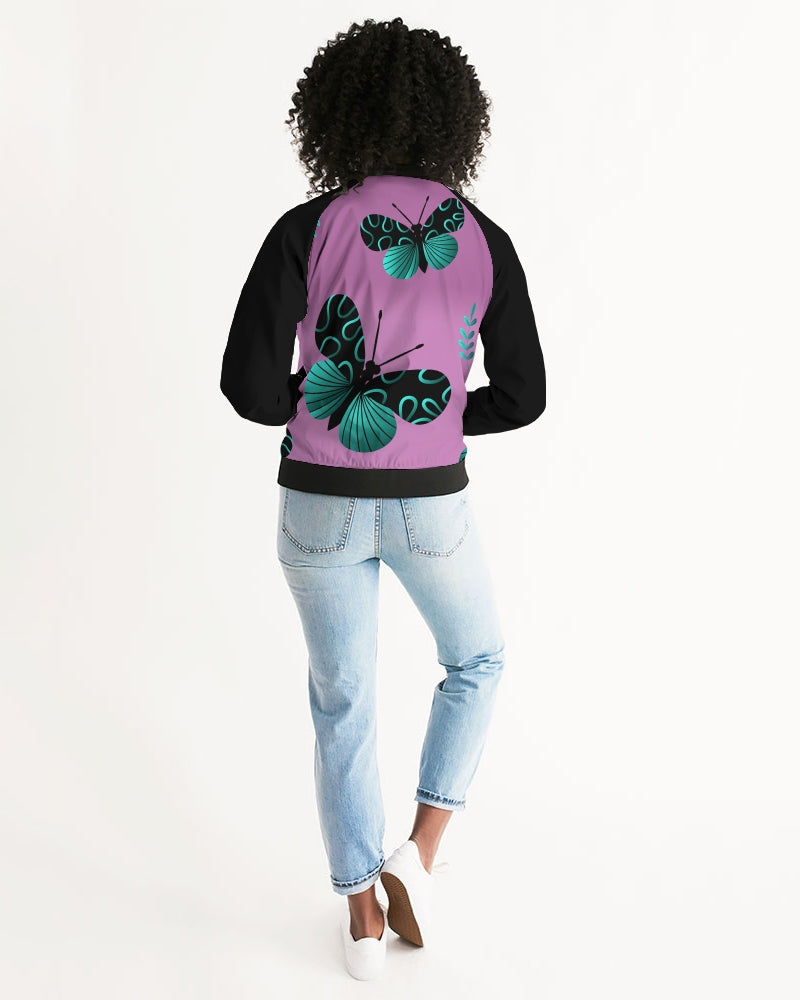 Women Yoga & Positive Vibes Women's Bomber Jacket