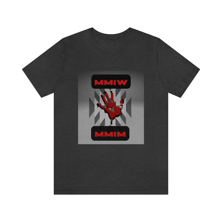 MMIM MMIW white/black/silver/gray/blue  Unisex Jersey Short Sleeve Tee
