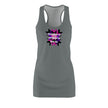 Feminism Pattern Women's Cut & Sew Racerback Dress