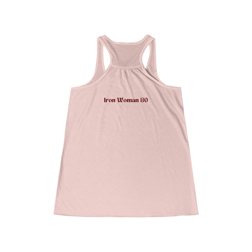 Rez-ilient Black, Pink or White Women's Flowy Racerback Tank