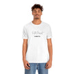 In the Present white/green/silver/teal/pink  Unisex Jersey Short Sleeve Tee