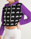 Native Women Women's Cropped Hoodie