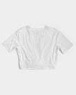 Coffee is my Superpower! Black Women's Twist-Front Cropped Tee
