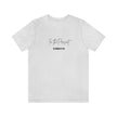 In the Present white/green/silver/teal/pink  Unisex Jersey Short Sleeve Tee