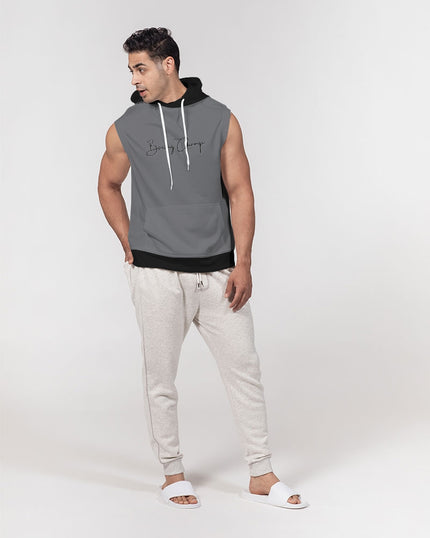 Boxing Men's Premium Heavyweight Sleeveless Hoodie