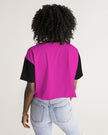Nerdy Chem Student Women's Lounge Cropped Tee
