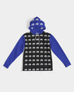 White Innii aka Bison Blue and Black, Native Men Men's Hoodie
