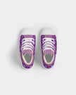 Purpl, Pink and Yellow Native Pattern Kid's Kids Hightop Canvas Shoe