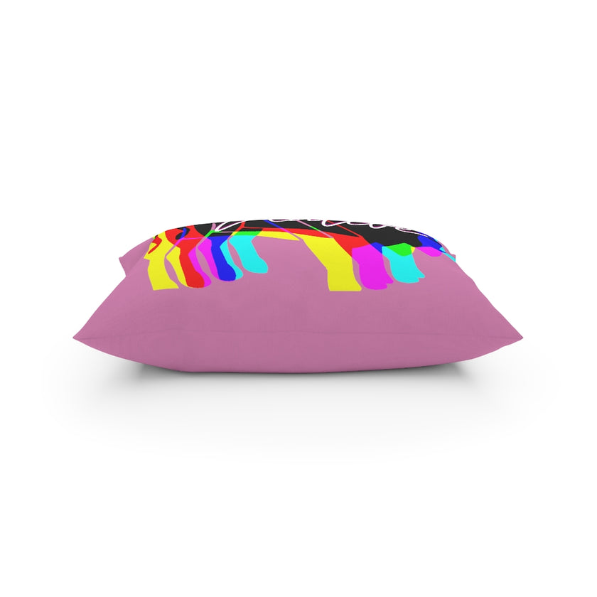Native Bison Multi Color Broadcloth Pillow