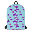 Native Bison Purple and Pink Kid's Backpack
