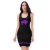 Native Bison Purple Cut & Sew Dress