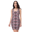 Native Geometric Floral Pattern Tapestry Cut & Sew Dress