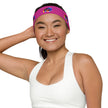 Native Bison Multi Color Magenta Headband
