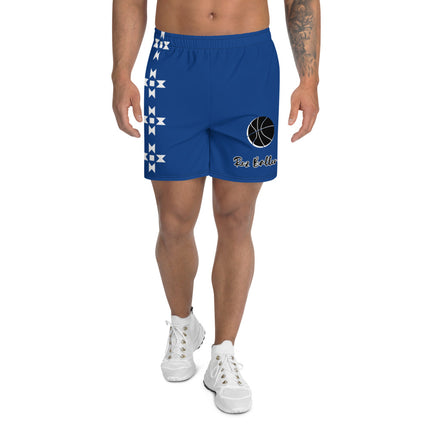 Rez Baller on Blue Men's Athletic Long Shorts