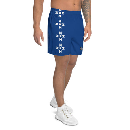 Rez Baller on Blue Men's Athletic Long Shorts