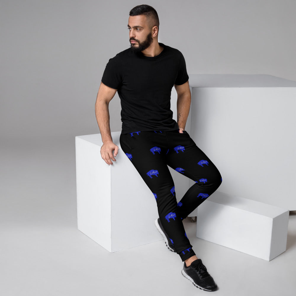 Native Bison Blue Men's Adult Joggers