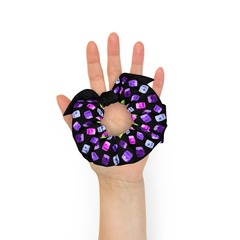 Cute Colorful Milk Cartons Scrunchie