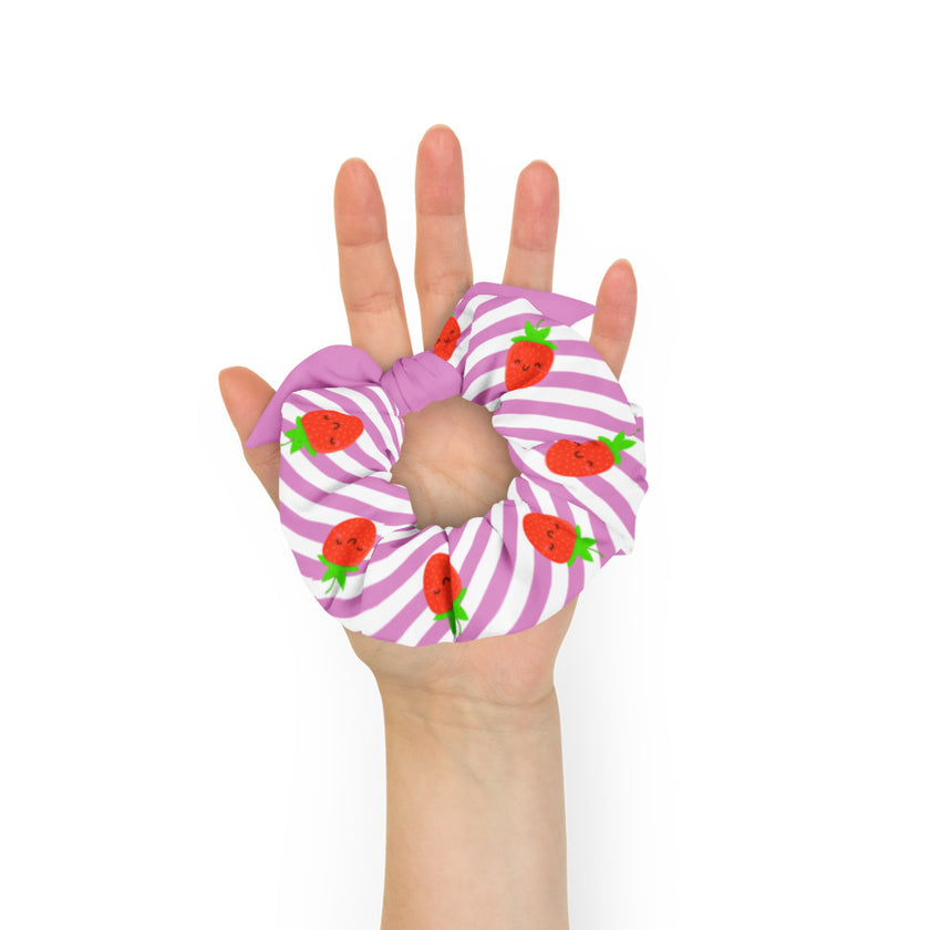 Cute Strawberry Scrunchie