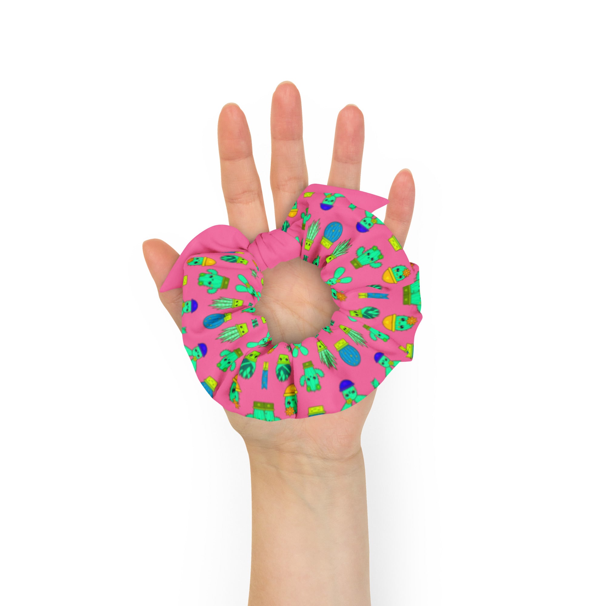 Cute Little Succulents Scrunchie