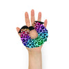 Rainbow Leopard Scrunchie