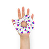 Rainbow Poo Unicorn Scrunchie