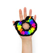 Heart Rainbow Scrunchie