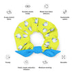 Cute Cat Kids White Scrunchie