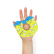 Cute Cat Kids White Scrunchie