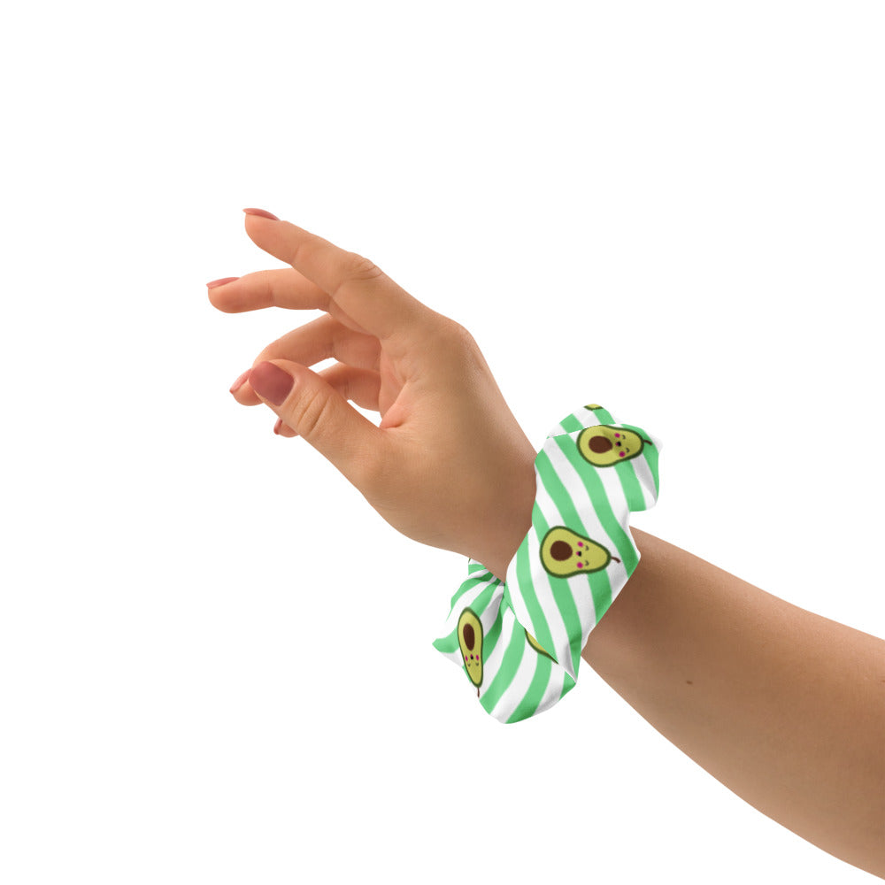 Cute Avocado Scrunchie
