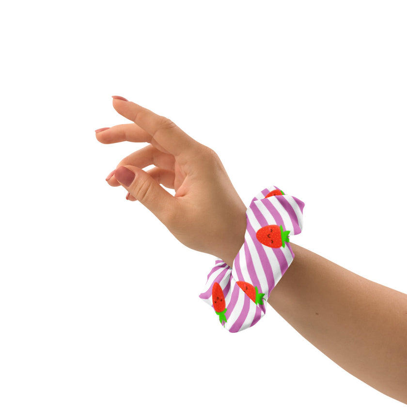 Cute Strawberry Scrunchie