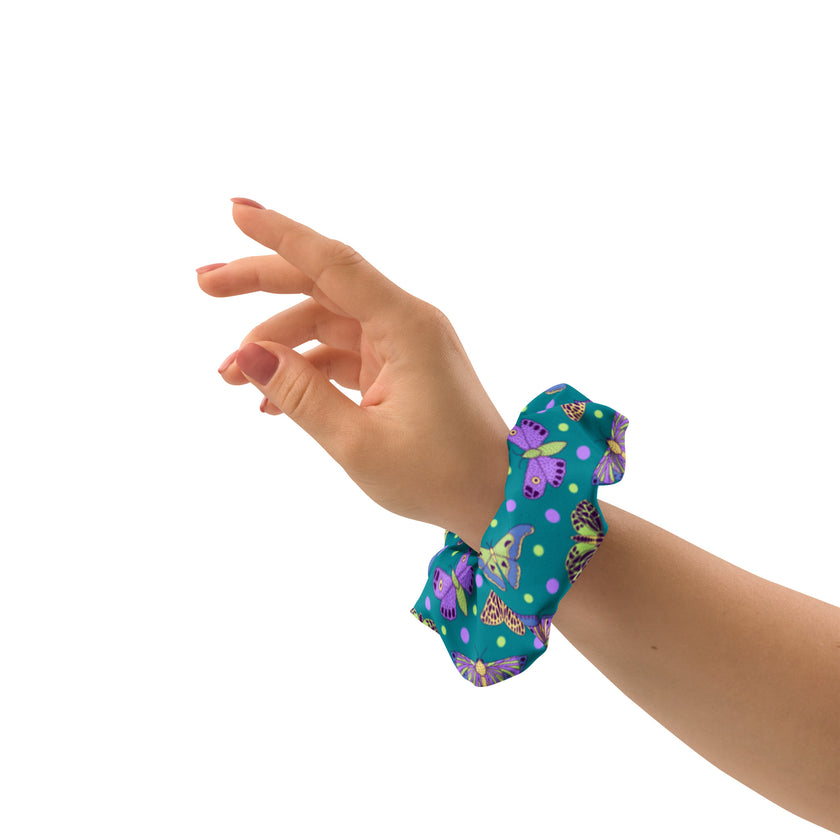 Butterfly Garden Scrunchie