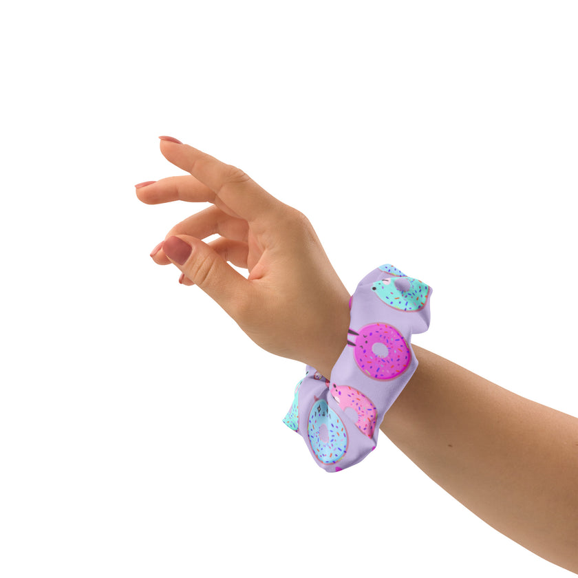 Cute Little Animal Donut Scrunchie