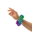 Rainbow Leopard Scrunchie