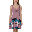 Decolonize Feminism Abstract Native Print Skater Dress