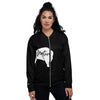 Native Bison White Unisex Bomber Jacket