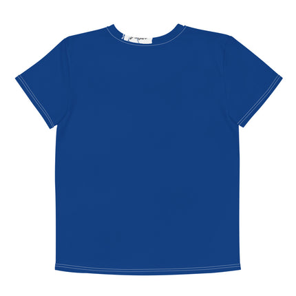 Native Bison White Youth crew neck t-shirt