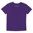 Native Bison White Youth crew neck t-shirt