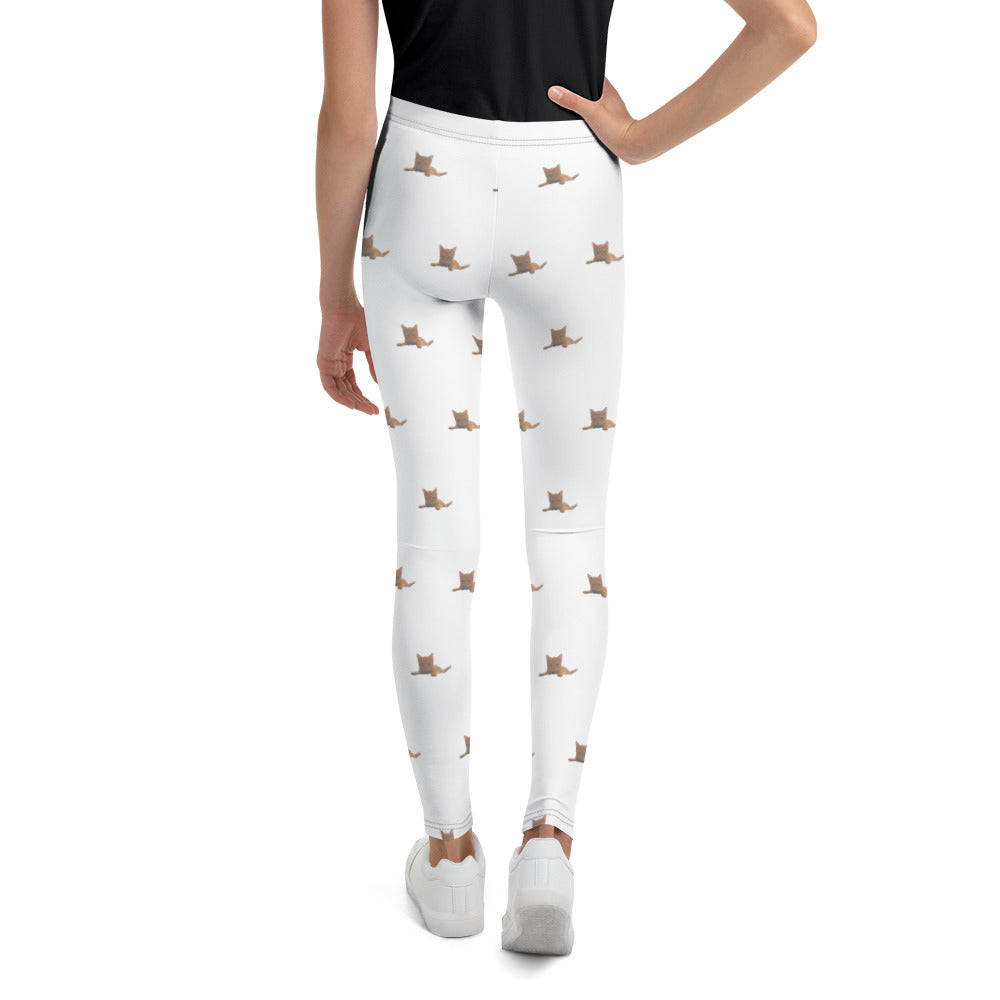 Mittens the Cat Youth Leggings