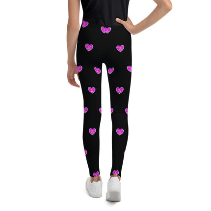 Heart Teepee Still here Youth Leggings