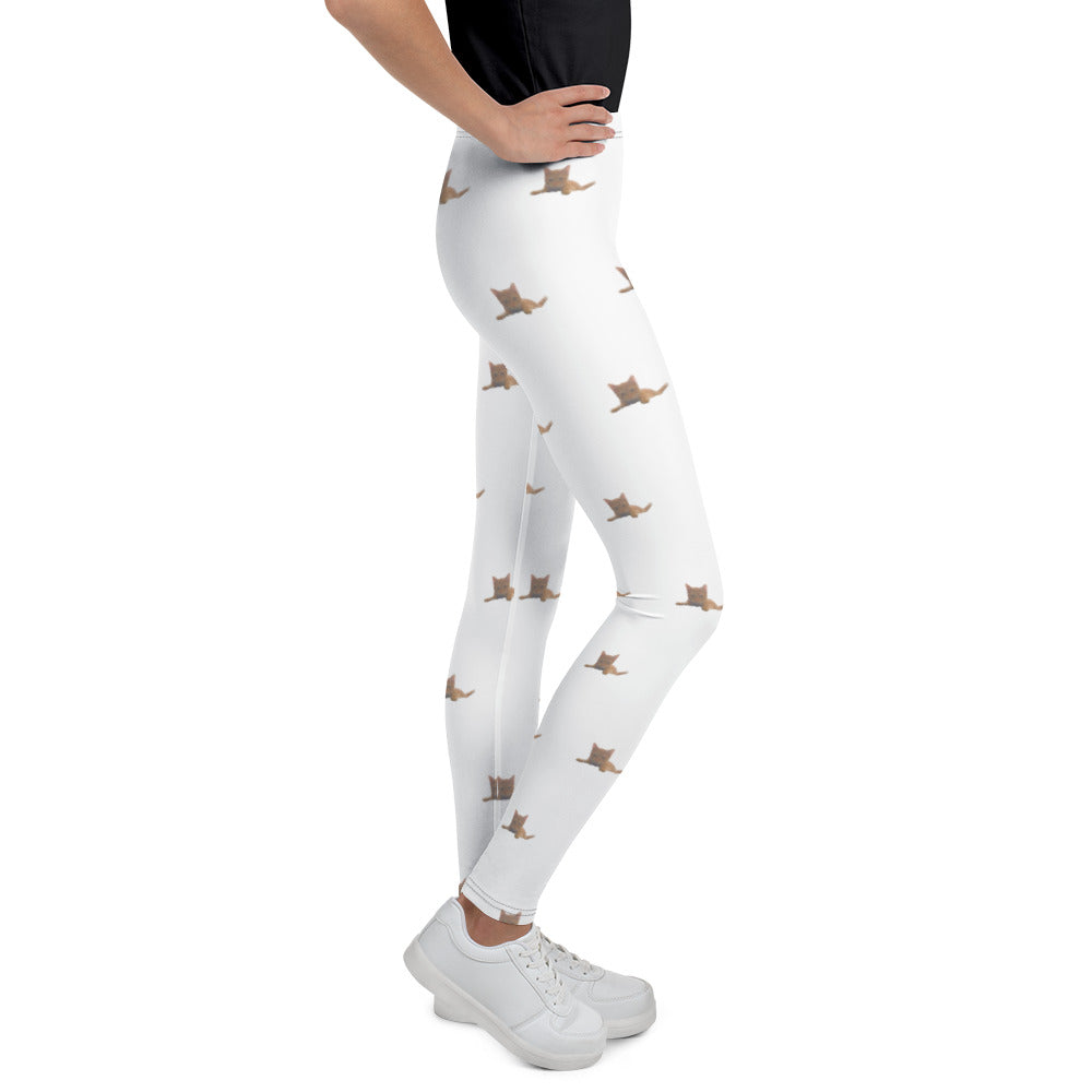 Mittens the Cat Youth Leggings