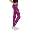 Mittens the Cat Lounging Youth Leggings