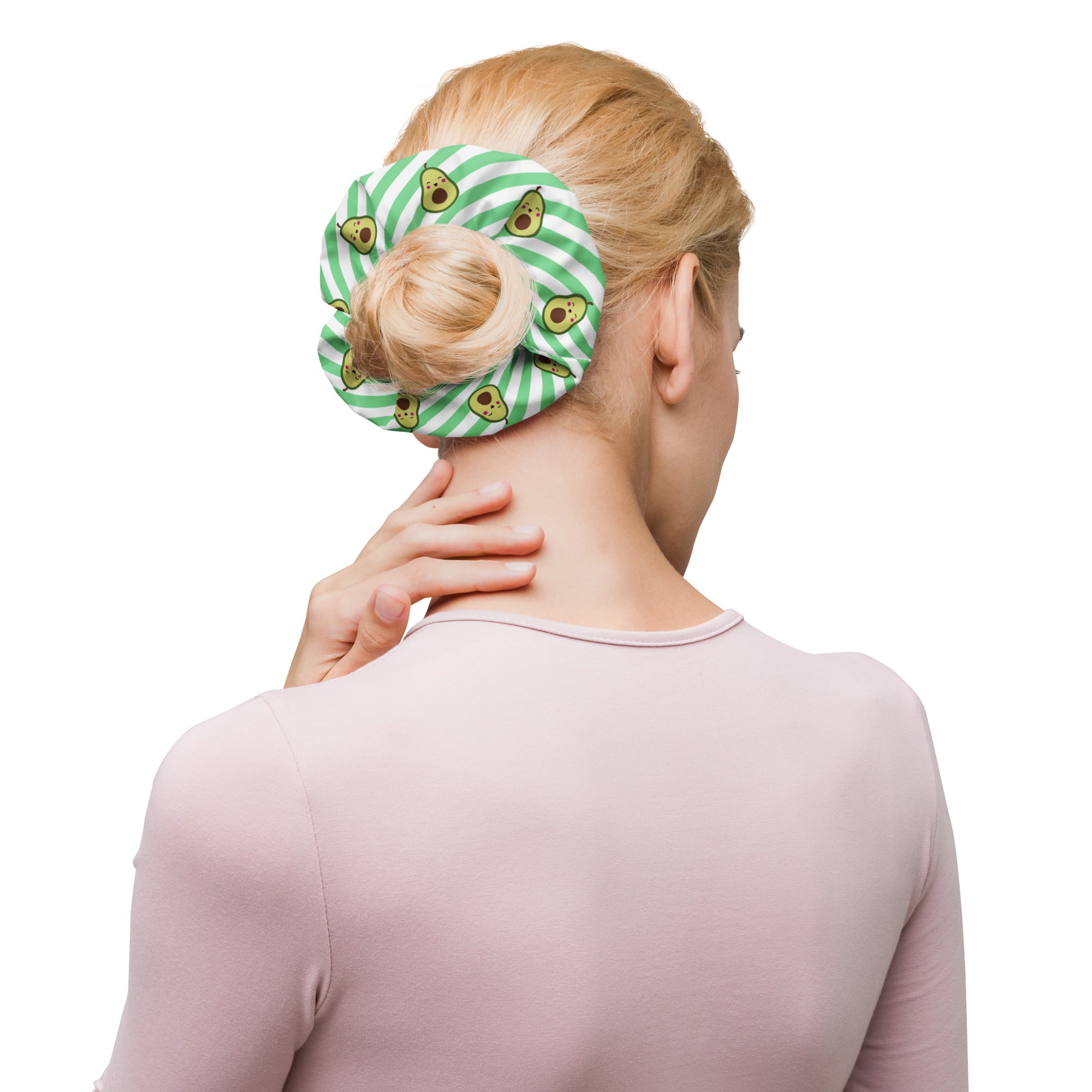 Cute Avocado Scrunchie