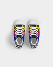 Two sided Checkered Kids Hightop Canvas Shoe