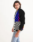 4 sided Checkered Men's Bomber Jacket