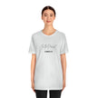 In the Present white/green/silver/teal/pink  Unisex Jersey Short Sleeve Tee