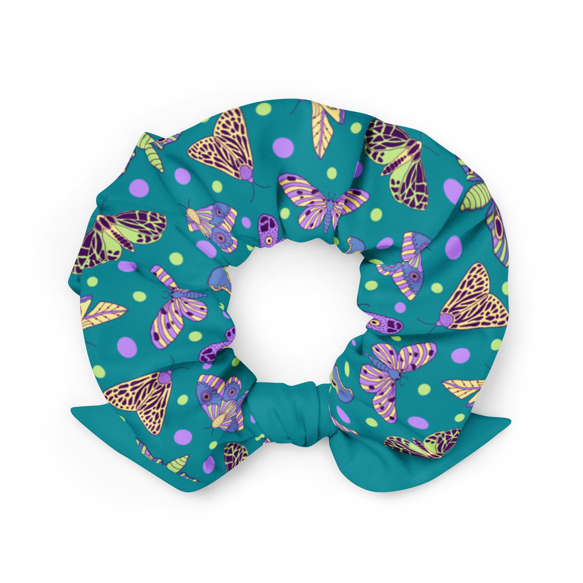 Butterfly Garden Scrunchie