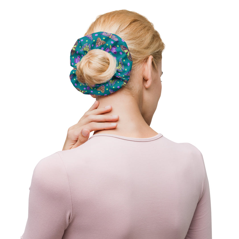 Butterfly Garden Scrunchie