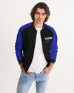 Blue and Black Boxing Male Men's Bomber Jacket