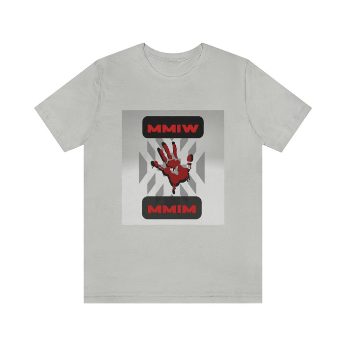 MMIM MMIW white/black/silver/gray/blue  Unisex Jersey Short Sleeve Tee