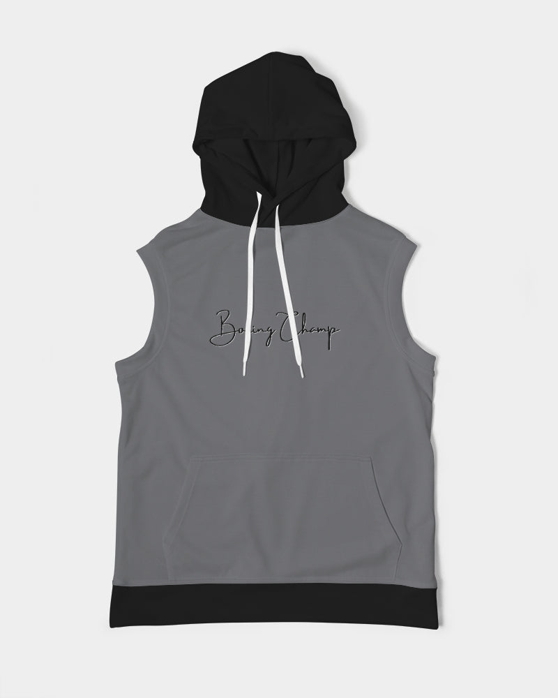 Boxing Men's Premium Heavyweight Sleeveless Hoodie